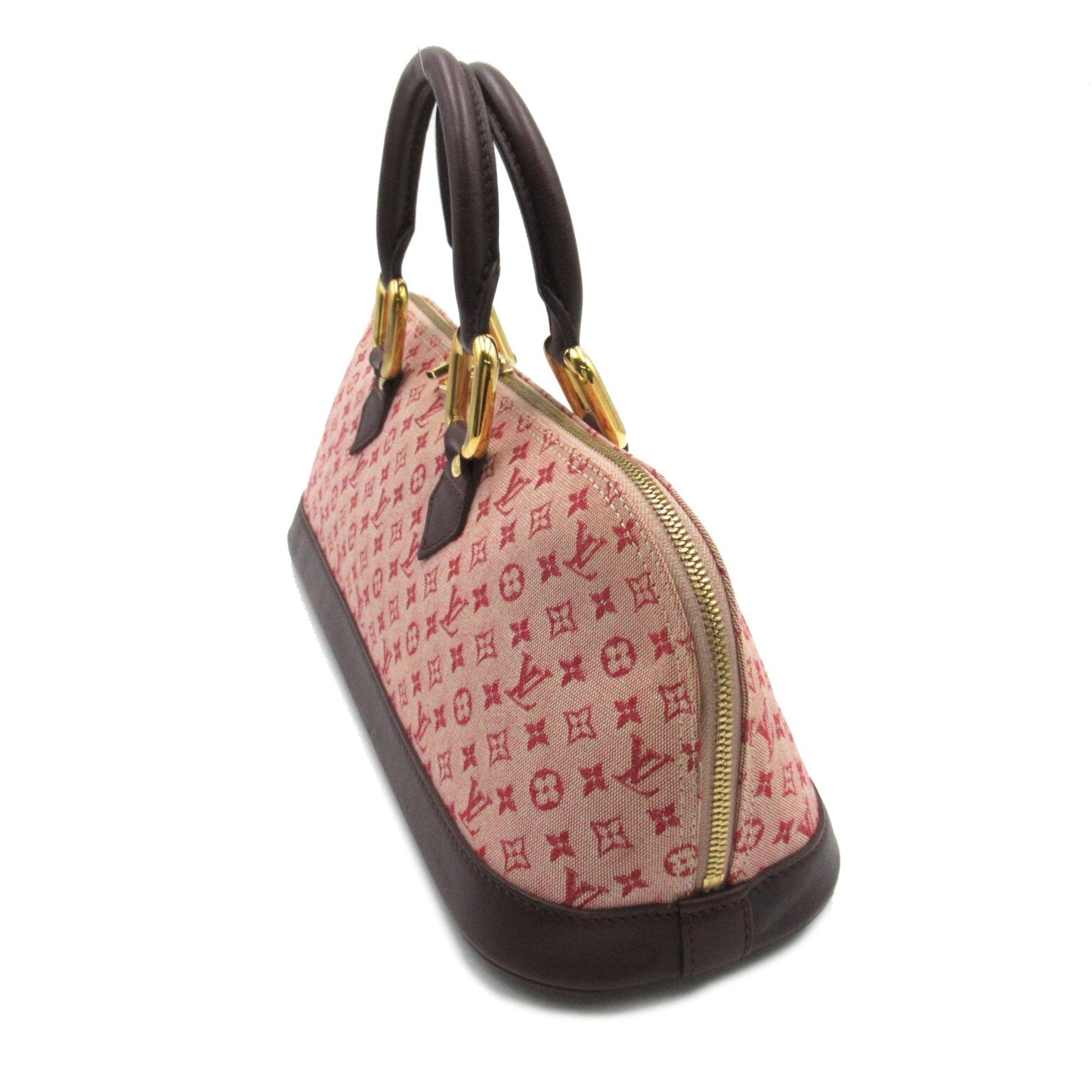 LOUIS VUITTON Alma Ron Red Cherry Monogram mini canvas Handbag