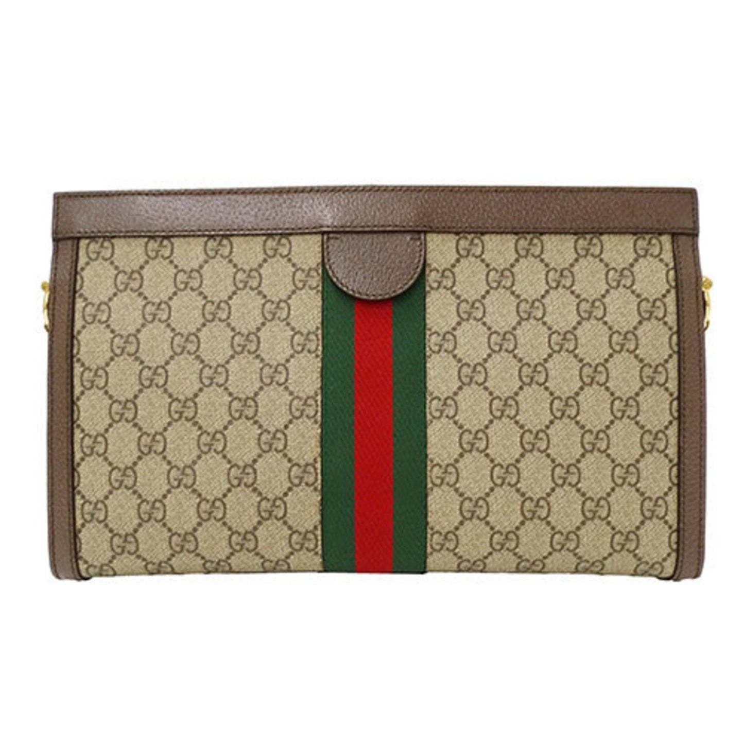 Gucci Brown Pvc Shoulder Bag ( )
