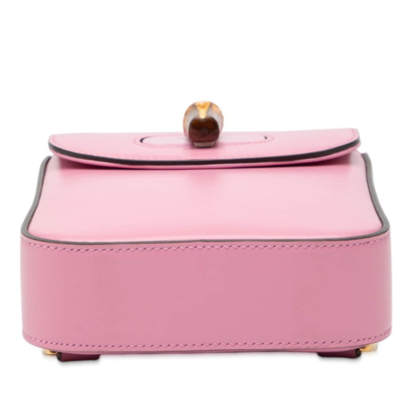 Gucci Pink Leather Backpack Handbag ( )