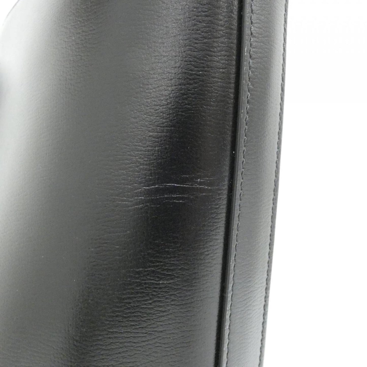 Gucci Black Leather Shoulder Bag ( )