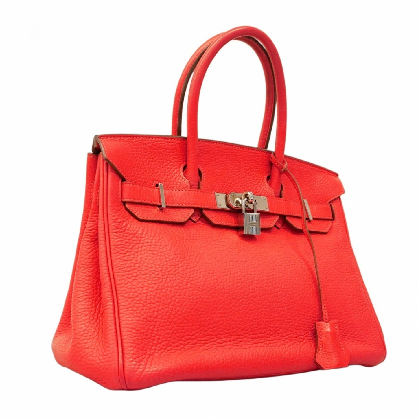 Hermes Bougainvillier Taurillon Clemence Leather Handbag ( )