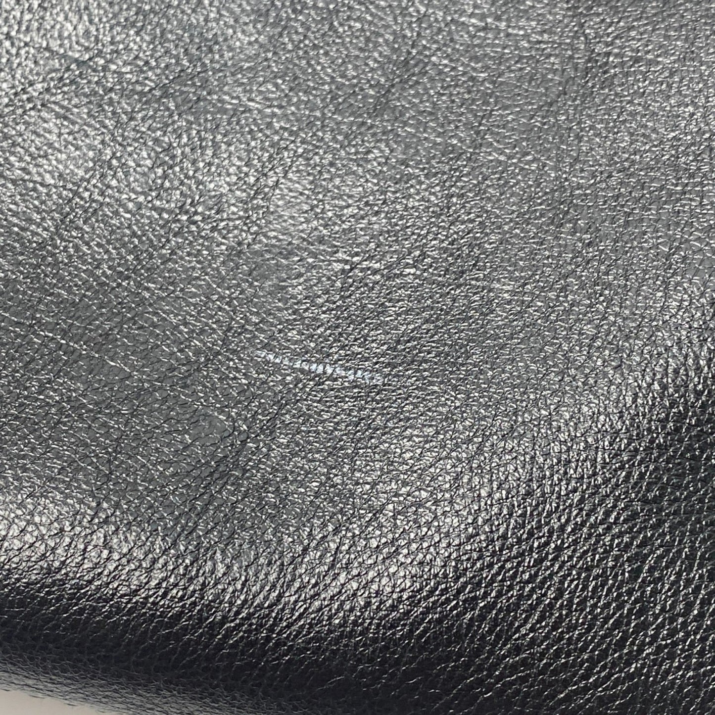 Gucci Black Leather Tote Bag ( )