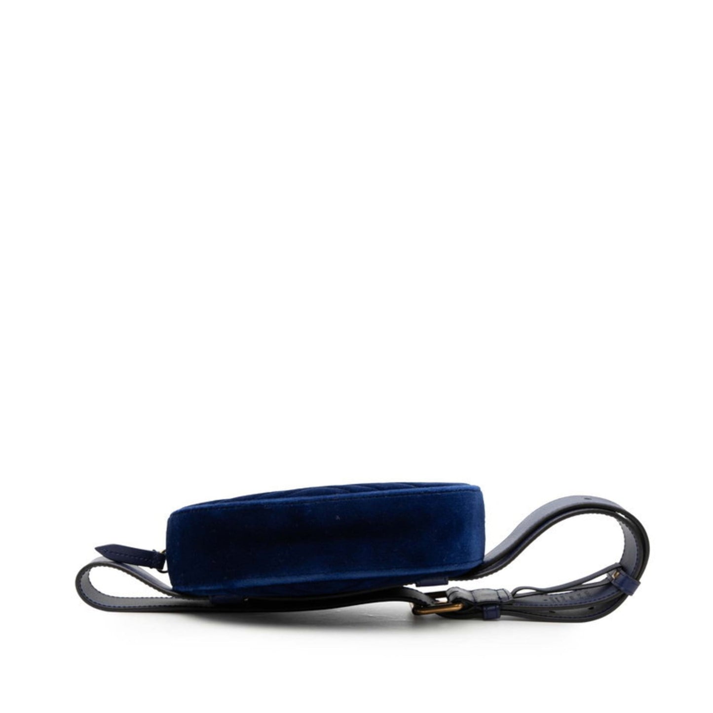Gucci Gg Marmont Blue Leather Sling Bag ( )