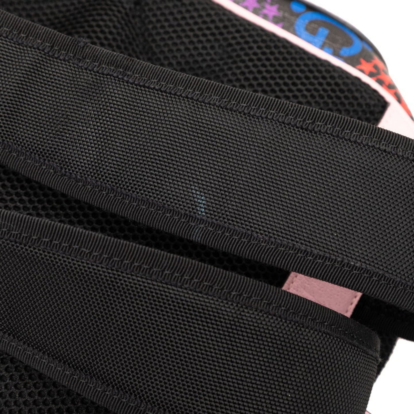 Gucci Black Multi-Color Pink Pvc Leather Backpack ( )