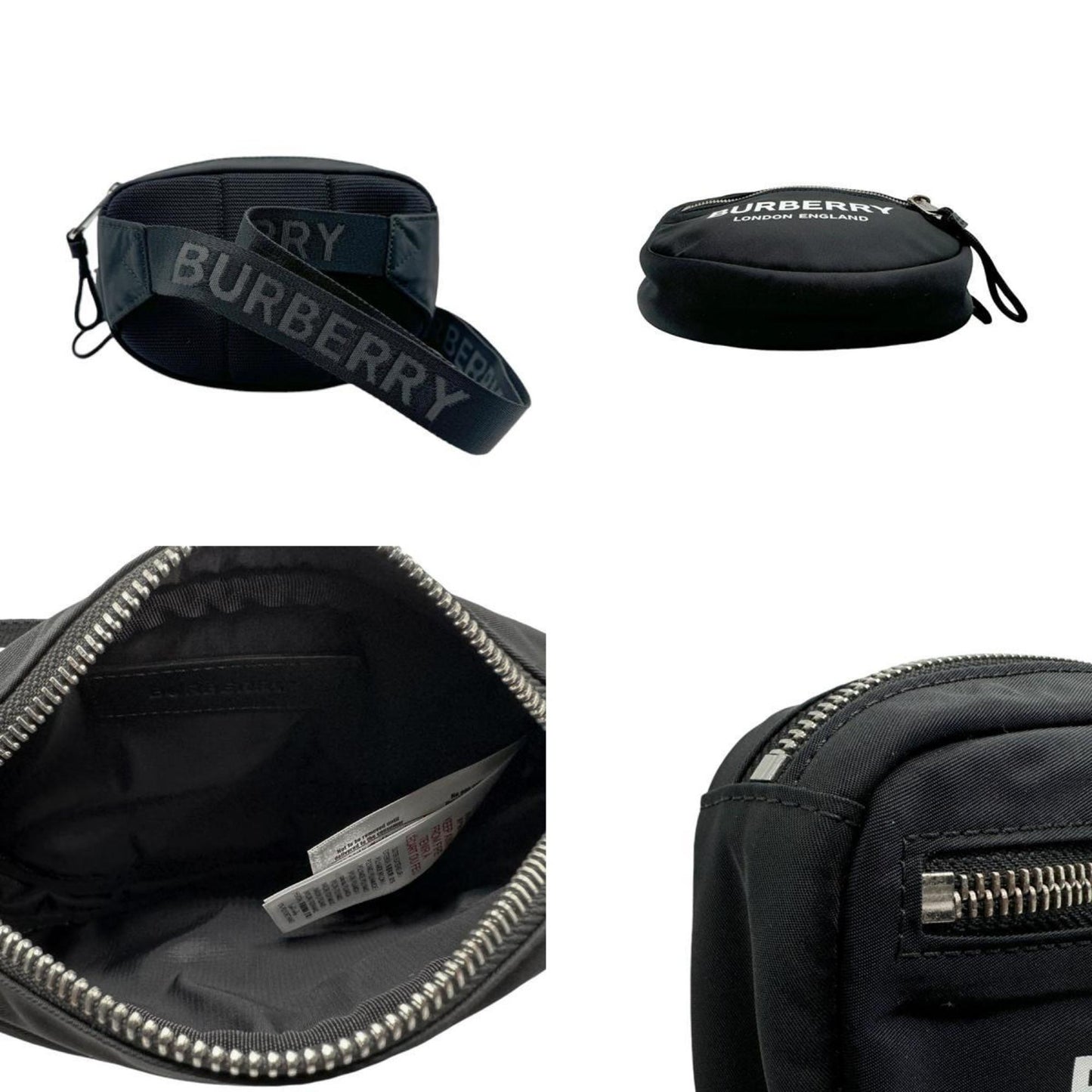Burberry Black Nylon Fanny Pack Sling Bag ( )