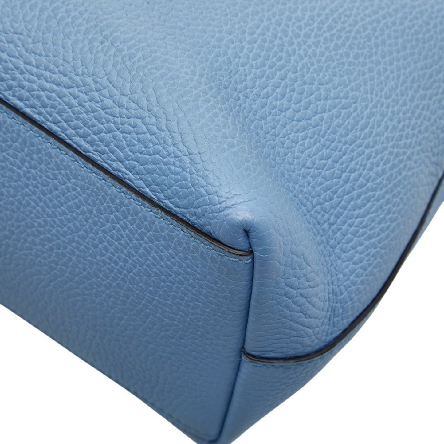 Gucci Light Blue Leather Handbag Shoulder Bag ( )