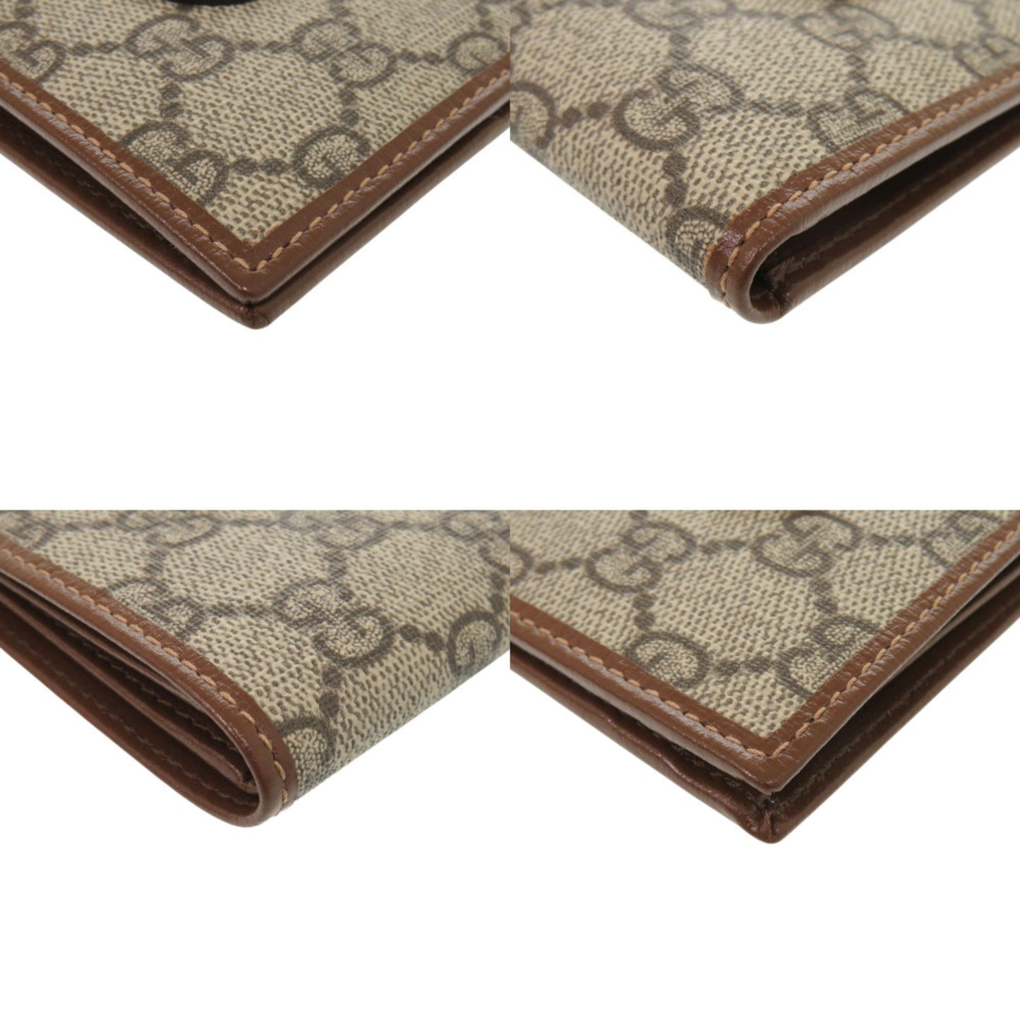 Gucci Beige Gg Supreme Wallet (Bi-Fold) ( )