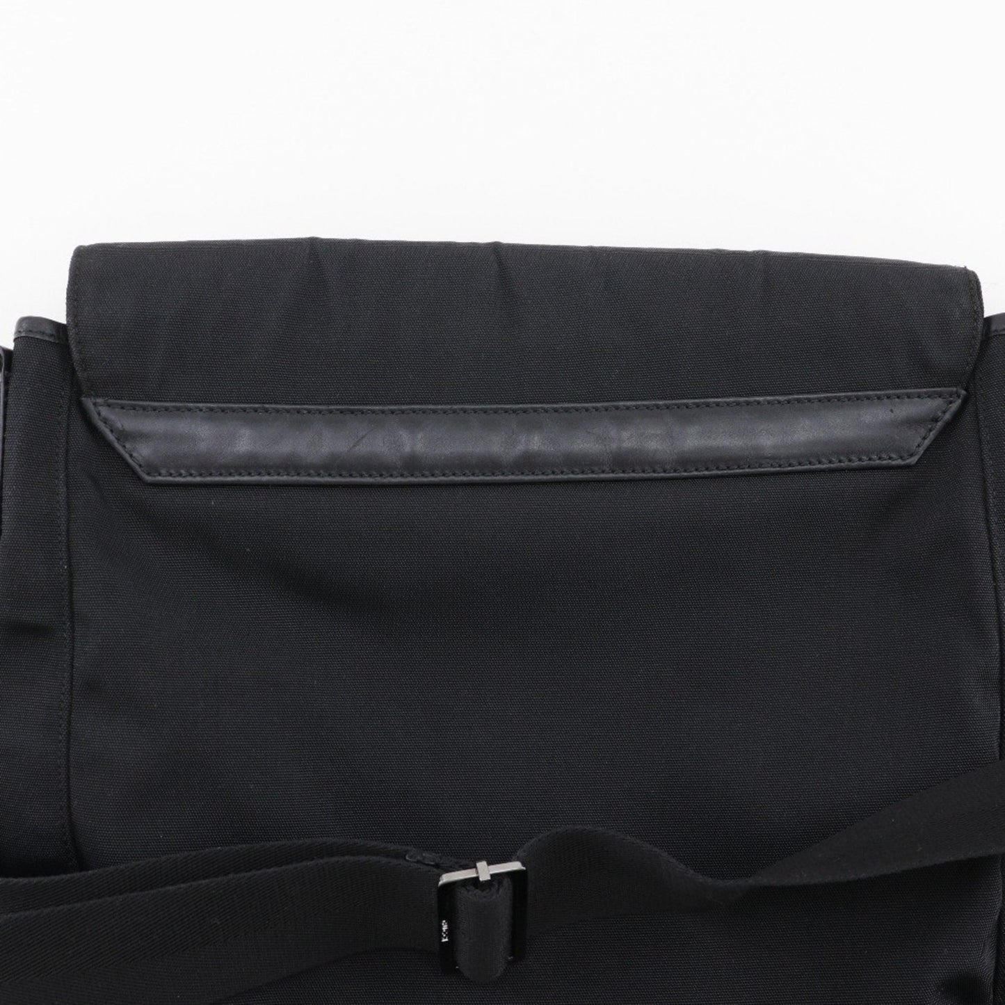 Gucci Black Nylon Canvas Shoulder Bag ( )