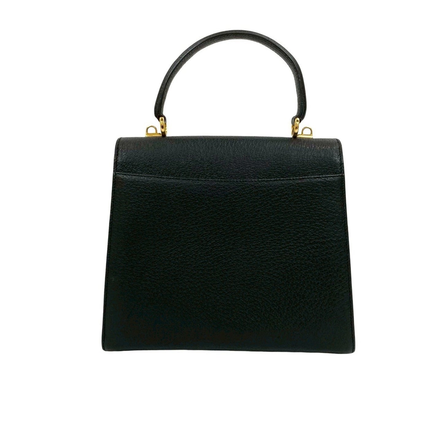 Gucci Black Leather Handbag Shoulder Bag ( )