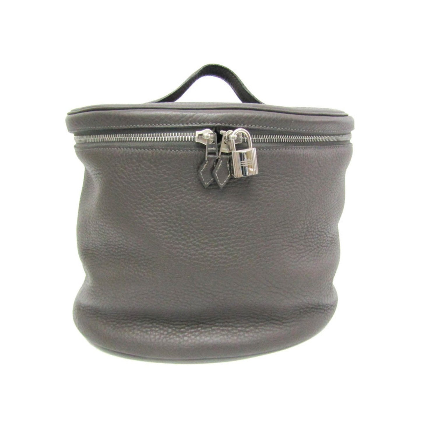 Hermes Intercity Etain Taurillon Clemence Leather Handbag Vanity Bag ( )