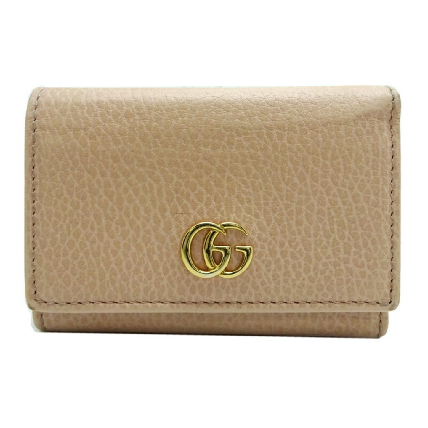 Gucci Pink Leather Wallet (Tri-Fold) ( )