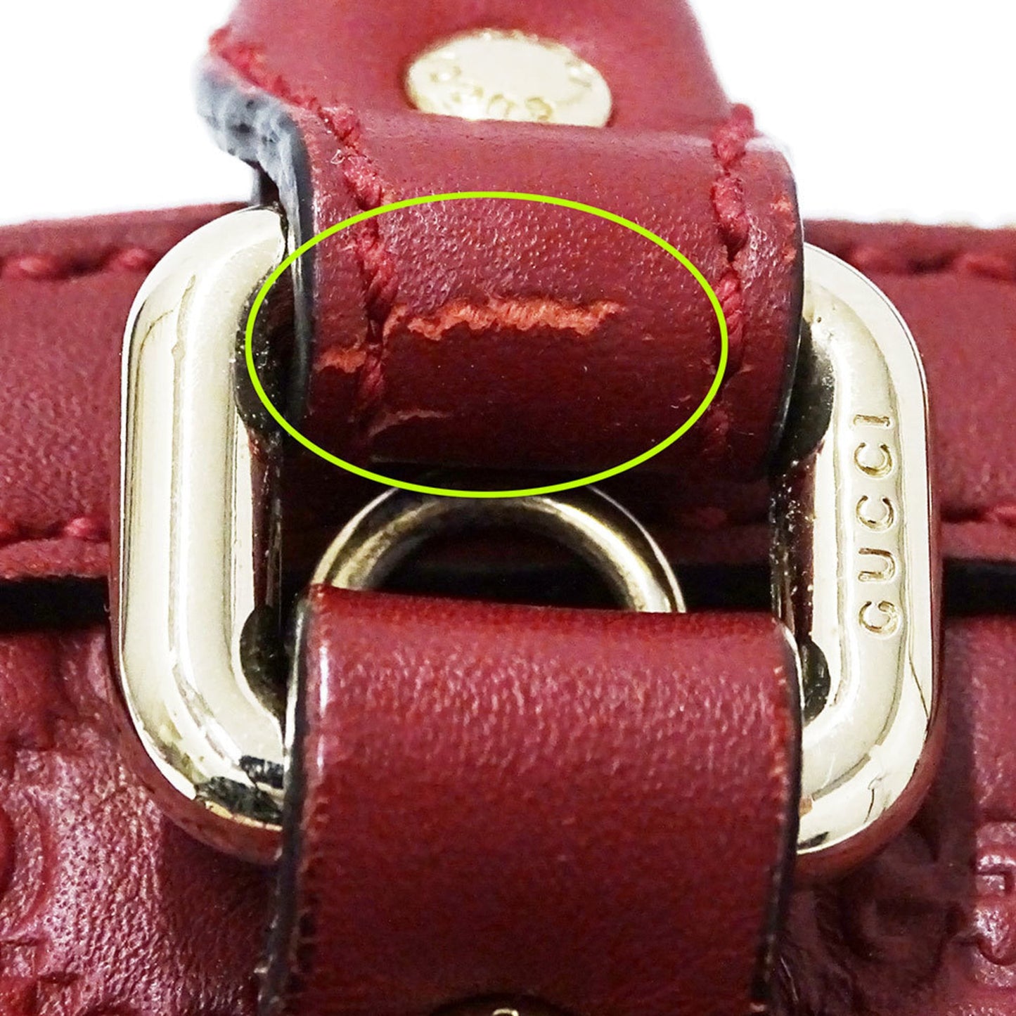 Gucci Red Color Handbag Shoulder Bag ( )