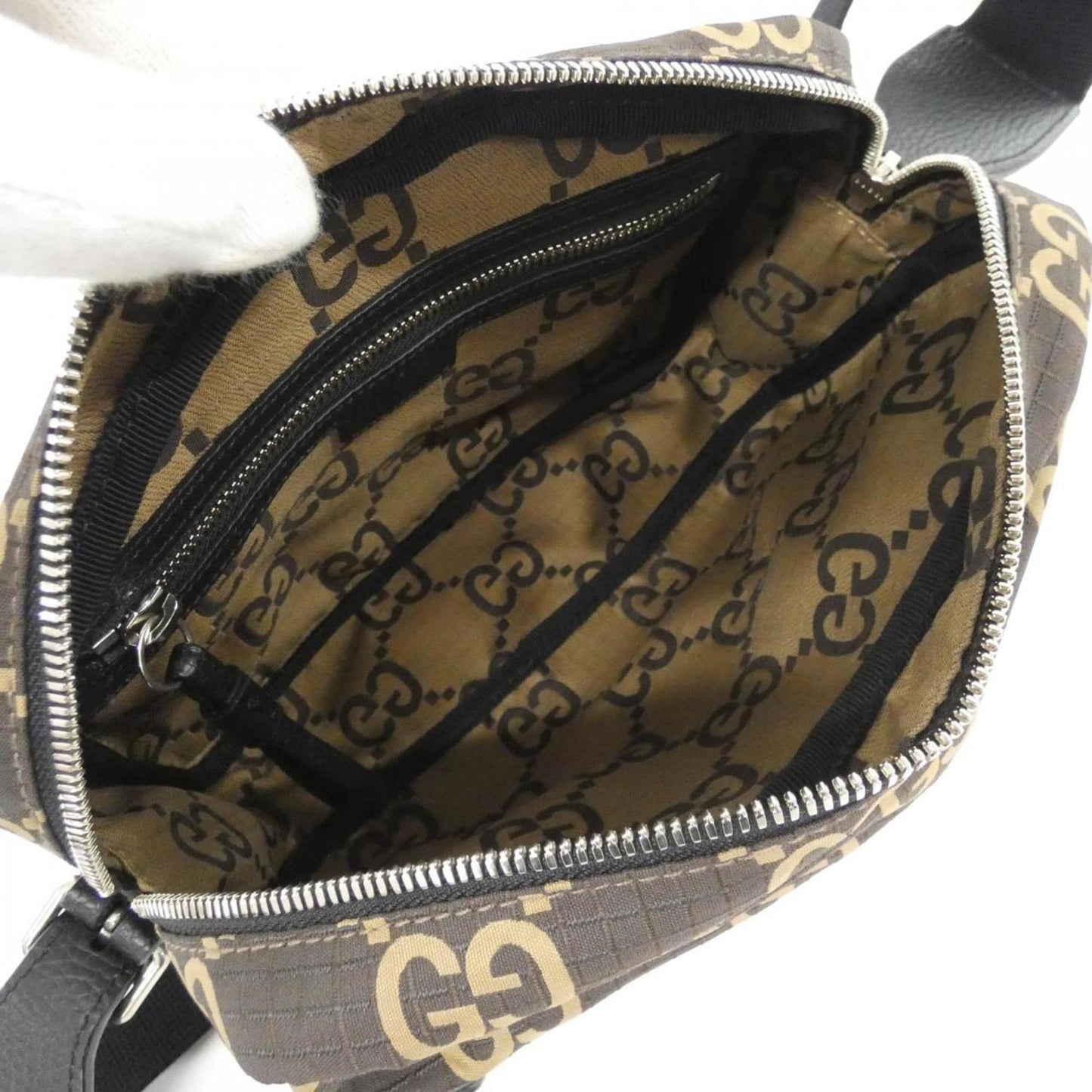 Gucci Beige Polyester Shoulder Bag ( )