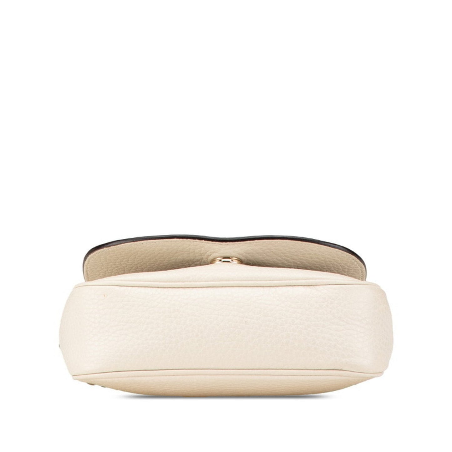 Gucci Soho Ivory White Leather Shoulder Bag ( )
