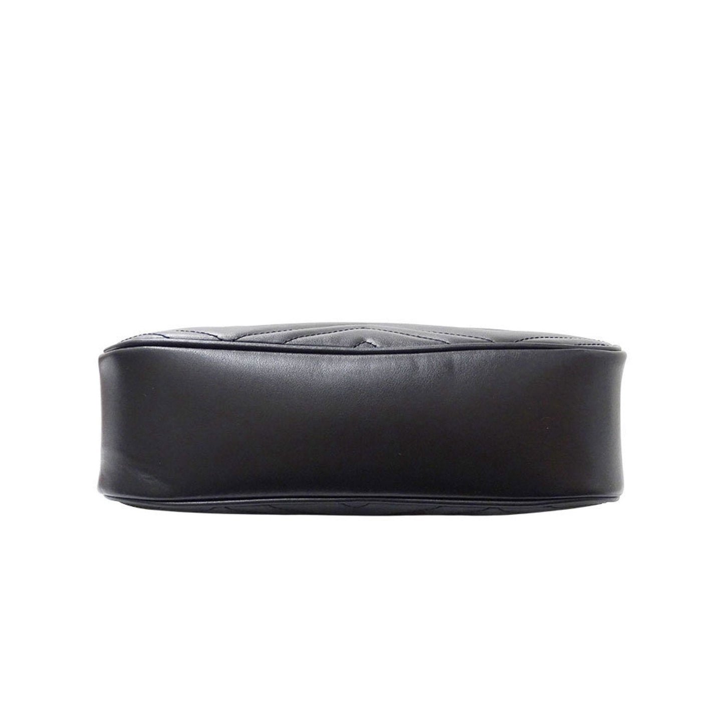 Gucci Black Leather Shoulder Bag ( )