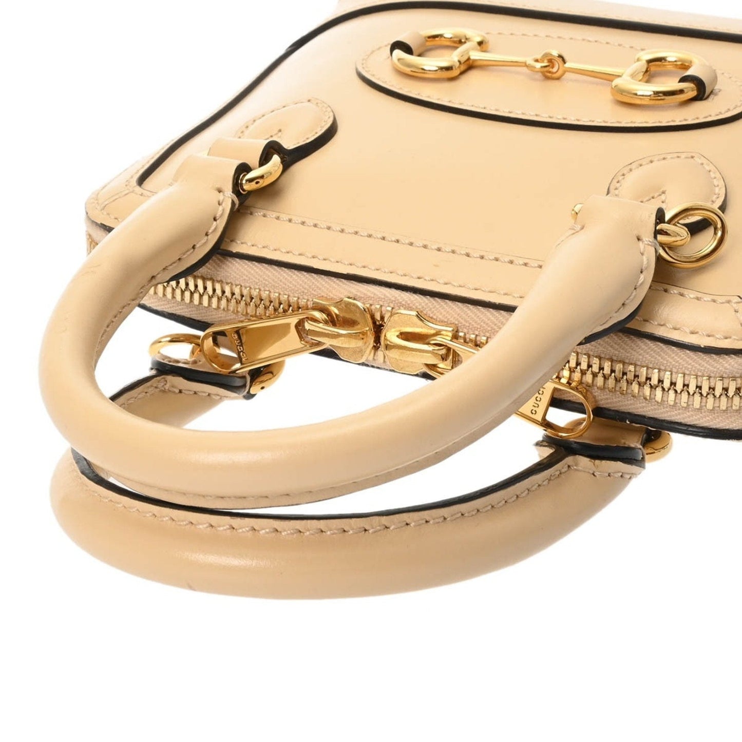 Gucci Horsebit Beige Handbag ( )