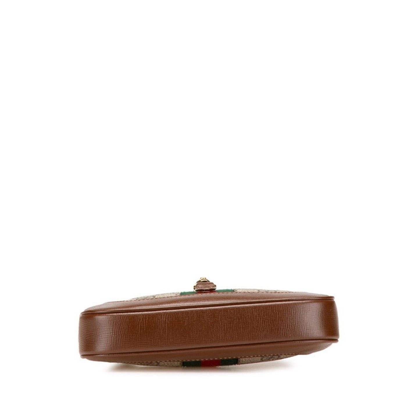 Gucci Beige Brown Pvc Leather Handbag Shoulder Bag ( )