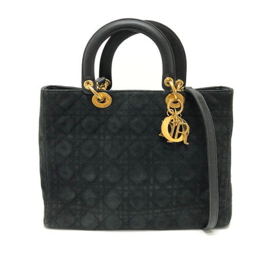 Christian Dior Black Leather Handbag ()