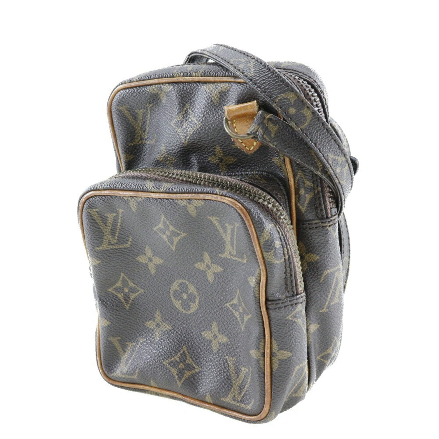 LOUIS VUITTON Mini Amazon Shoulder Bag   M45238 Monogram Canvas Brown 852 Women's