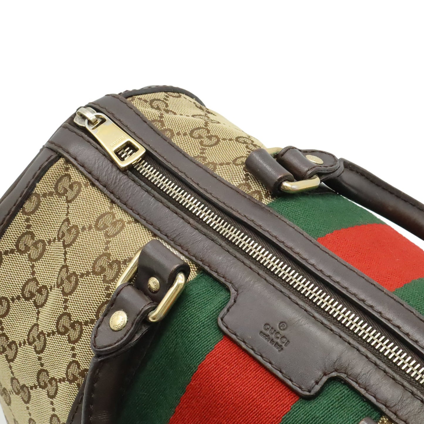 Gucci Beige Black Dark Brown Green Khaki Red Color Yellow Gg Canvas Handbag Shoulder Bag ( )