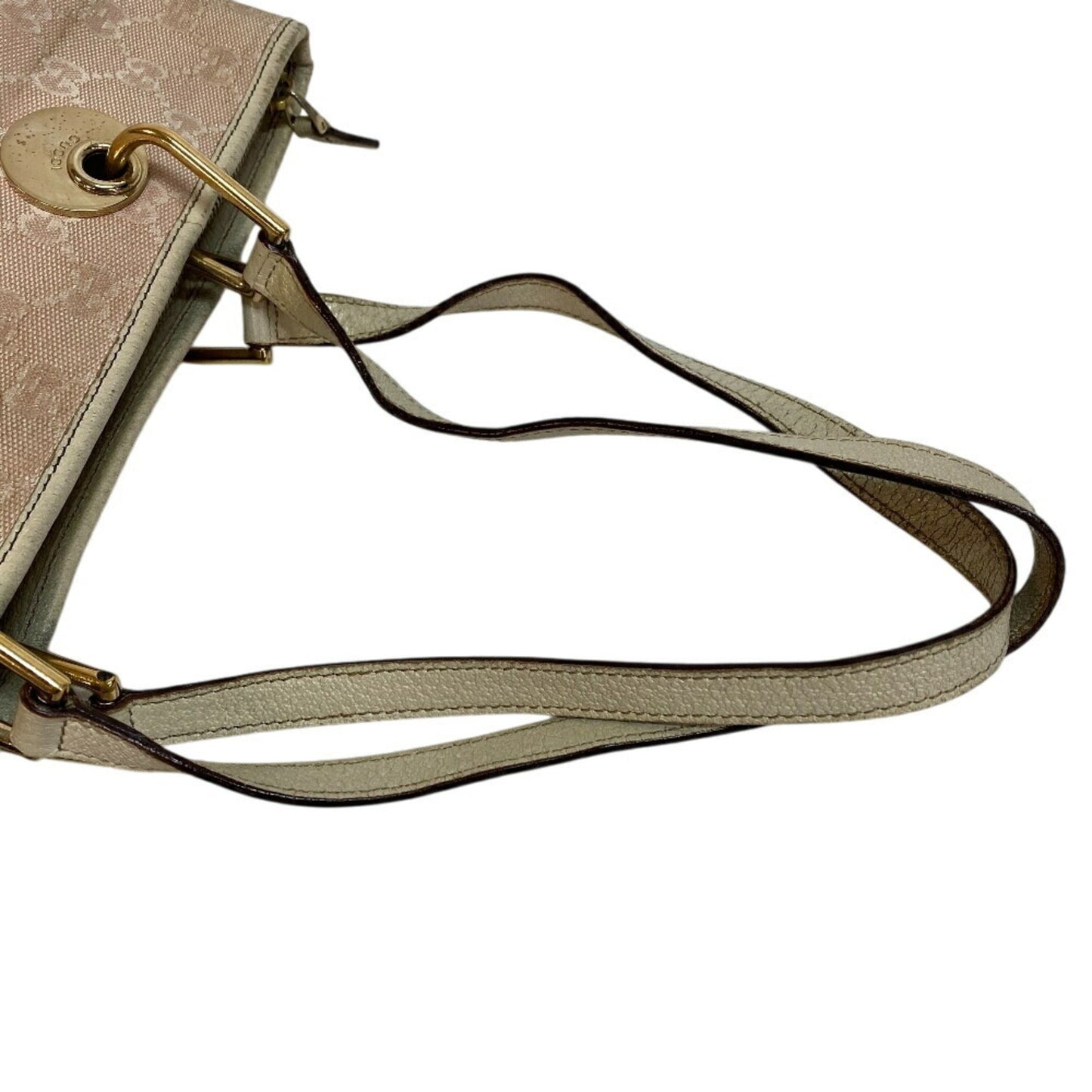 Gucci White Canvas Tote Bag ( )