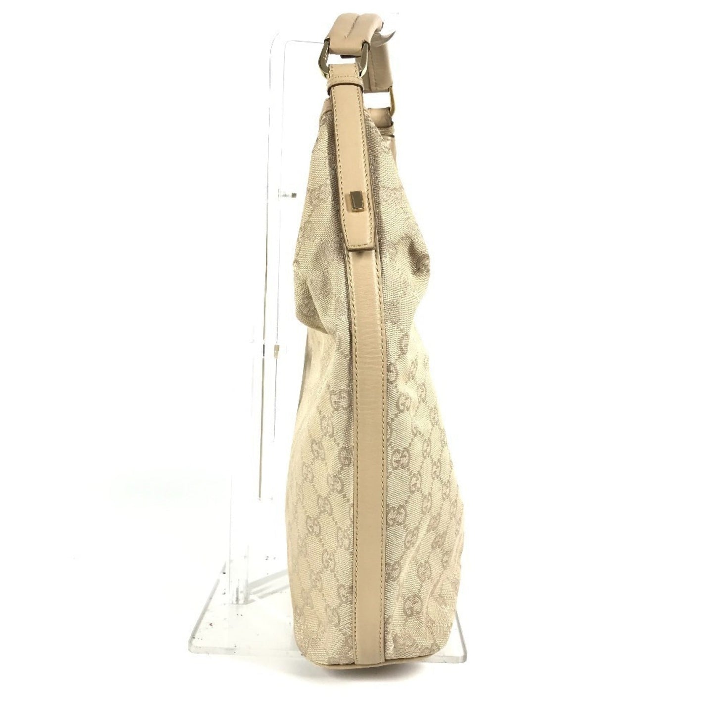 Gucci Beige Gg Canvas Shoulder Bag ( )