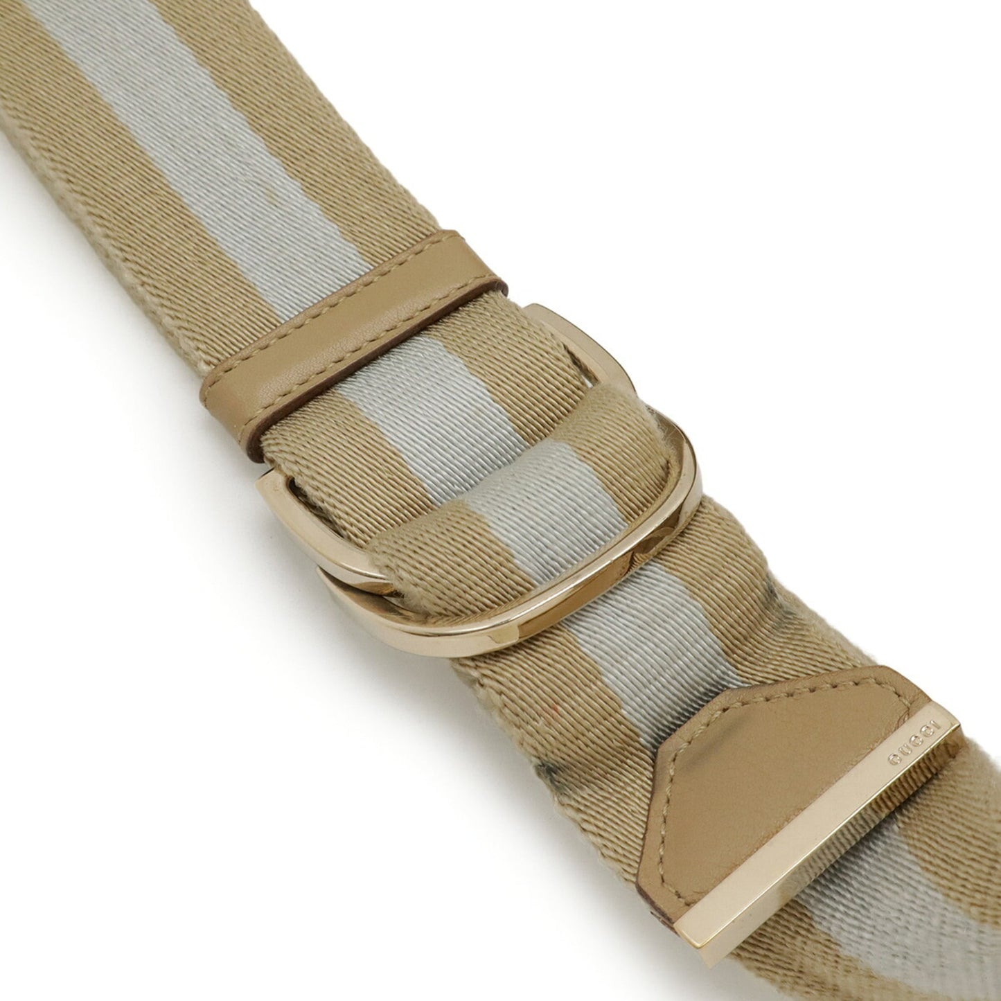 Gucci Beige Off-White Leather Shoulder Bag ( )