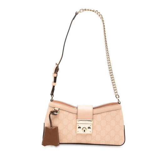 Gucci Pink Pvc Leather Shoulder Bag ( )