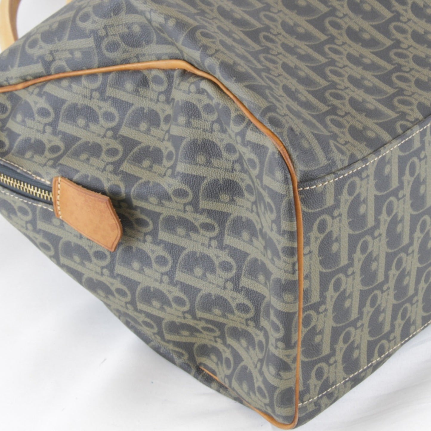 Christian Dior Brown Trotter Boston Bag ()