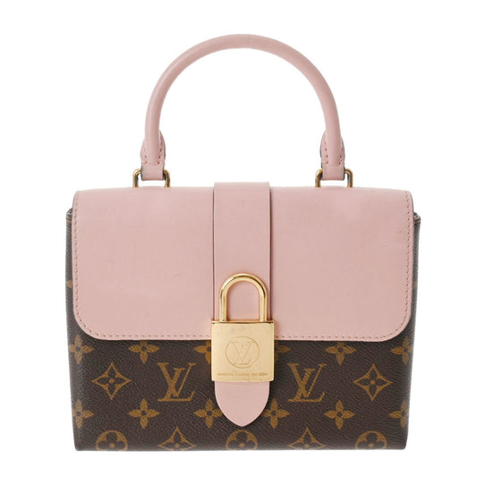 LOUIS VUITTON Monogram Rocky BB Rose Poudre M44080 Women's Canvas Bag