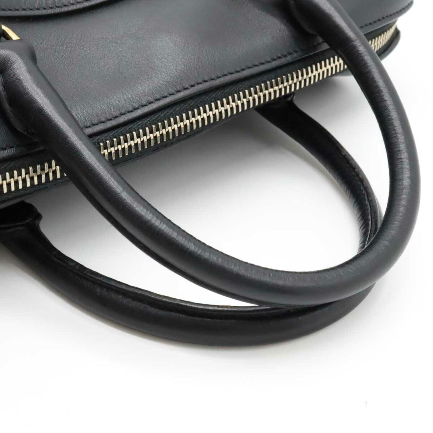 Yves Saint Laurent Baby Duffle Shoulder Bag in Black Leather