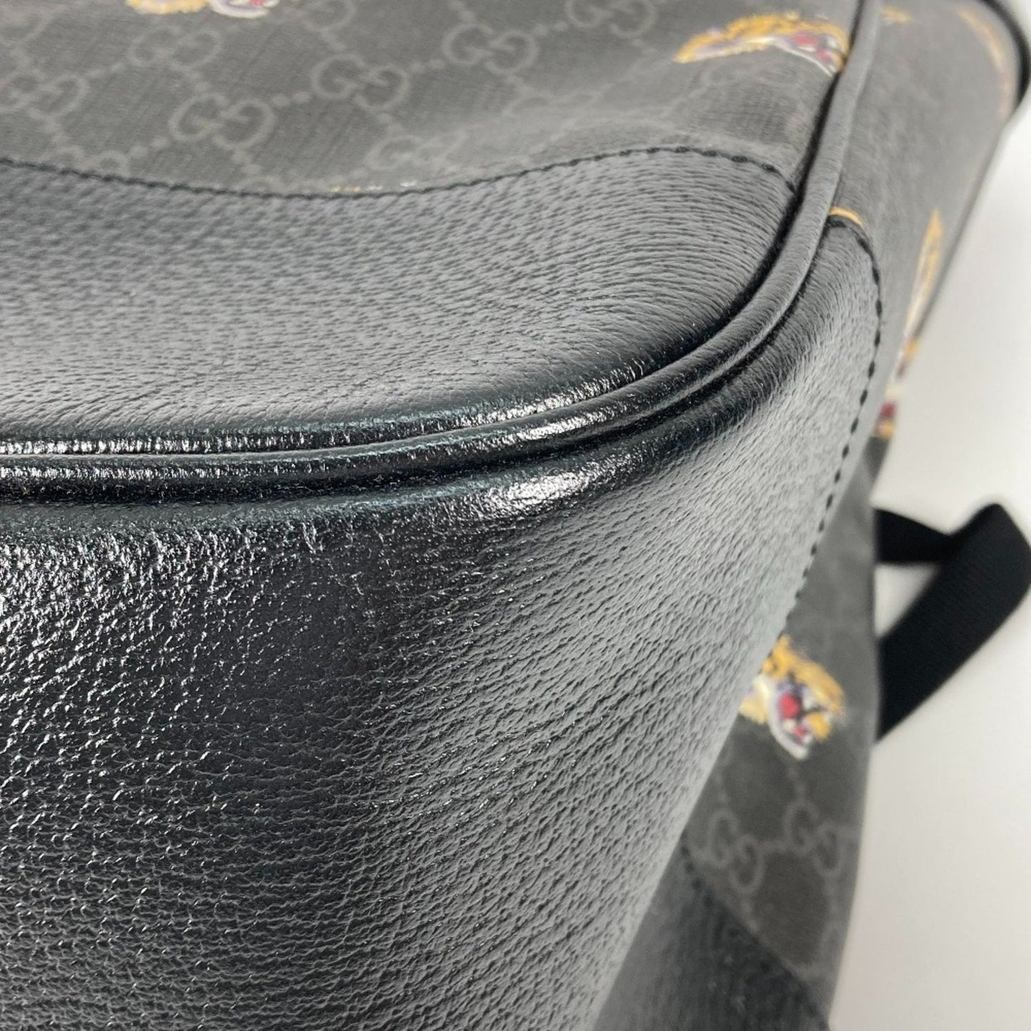 Gucci Black Gg Supreme Backpack ( )