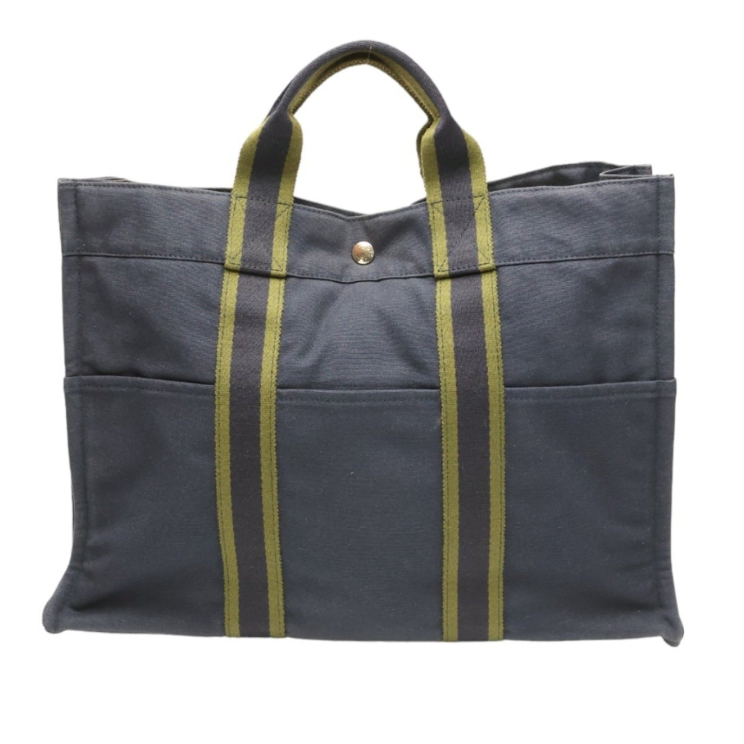 Hermes Navy Tote Bag ( )