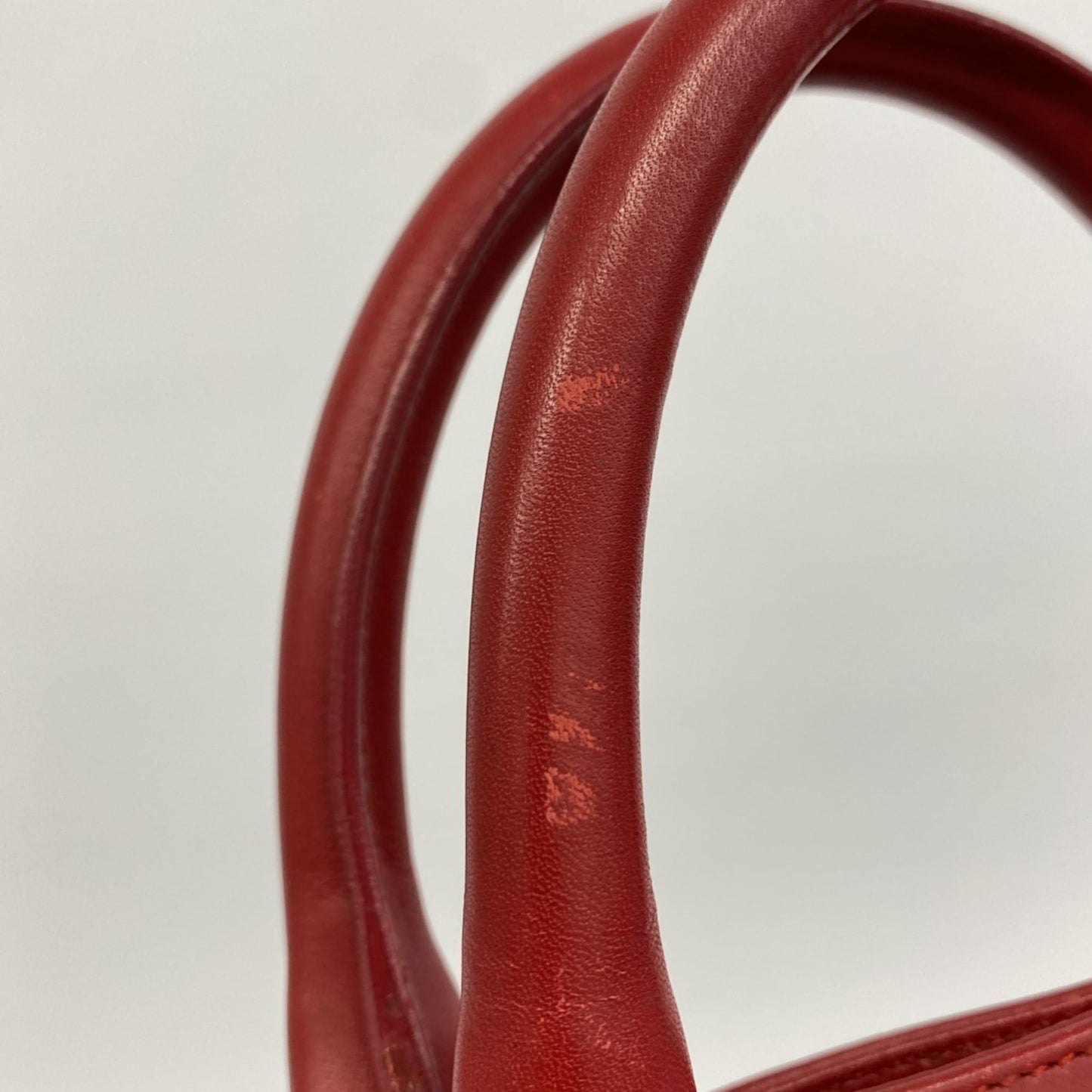 Gucci Beige Black Red Color Canvas Tote Bag ( )