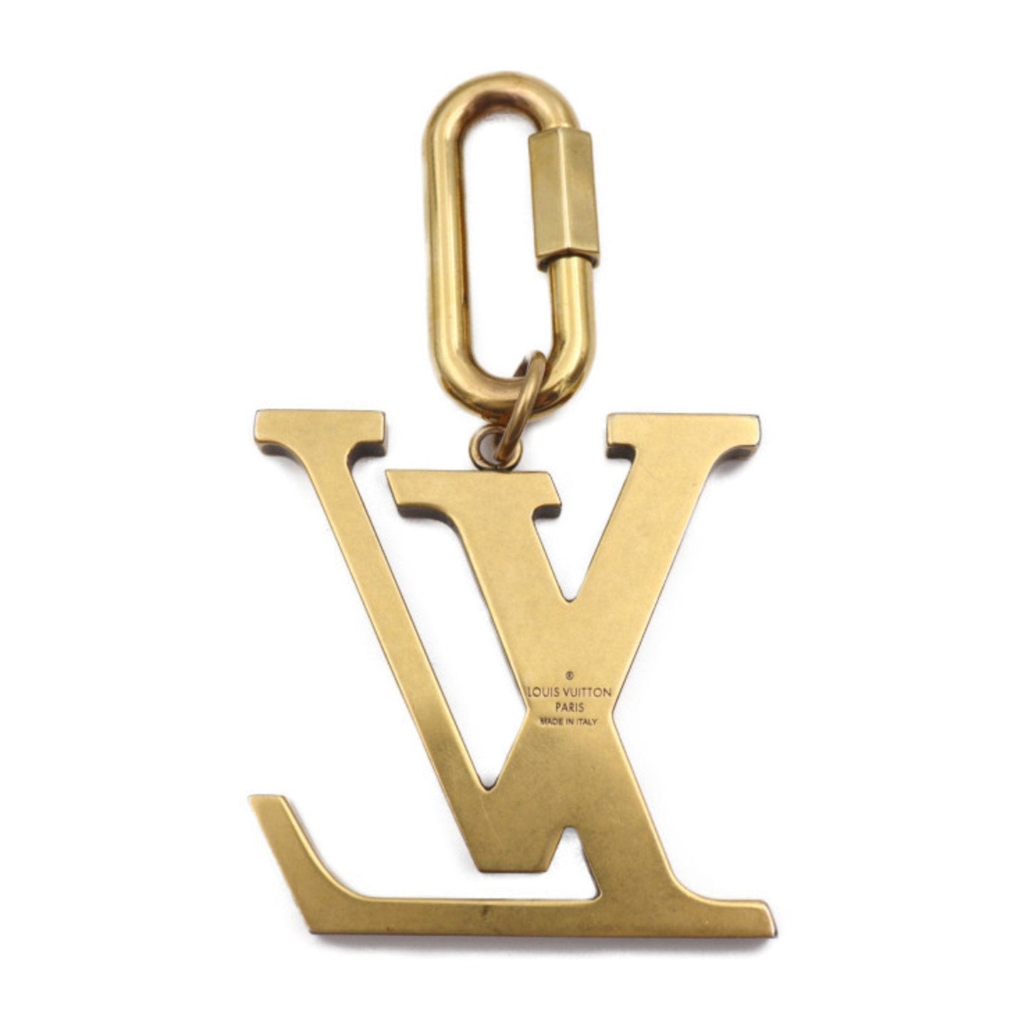 LOUIS VUITTON bijou sack LV flag key holder MP2484 metal gold multicolor bag charm
