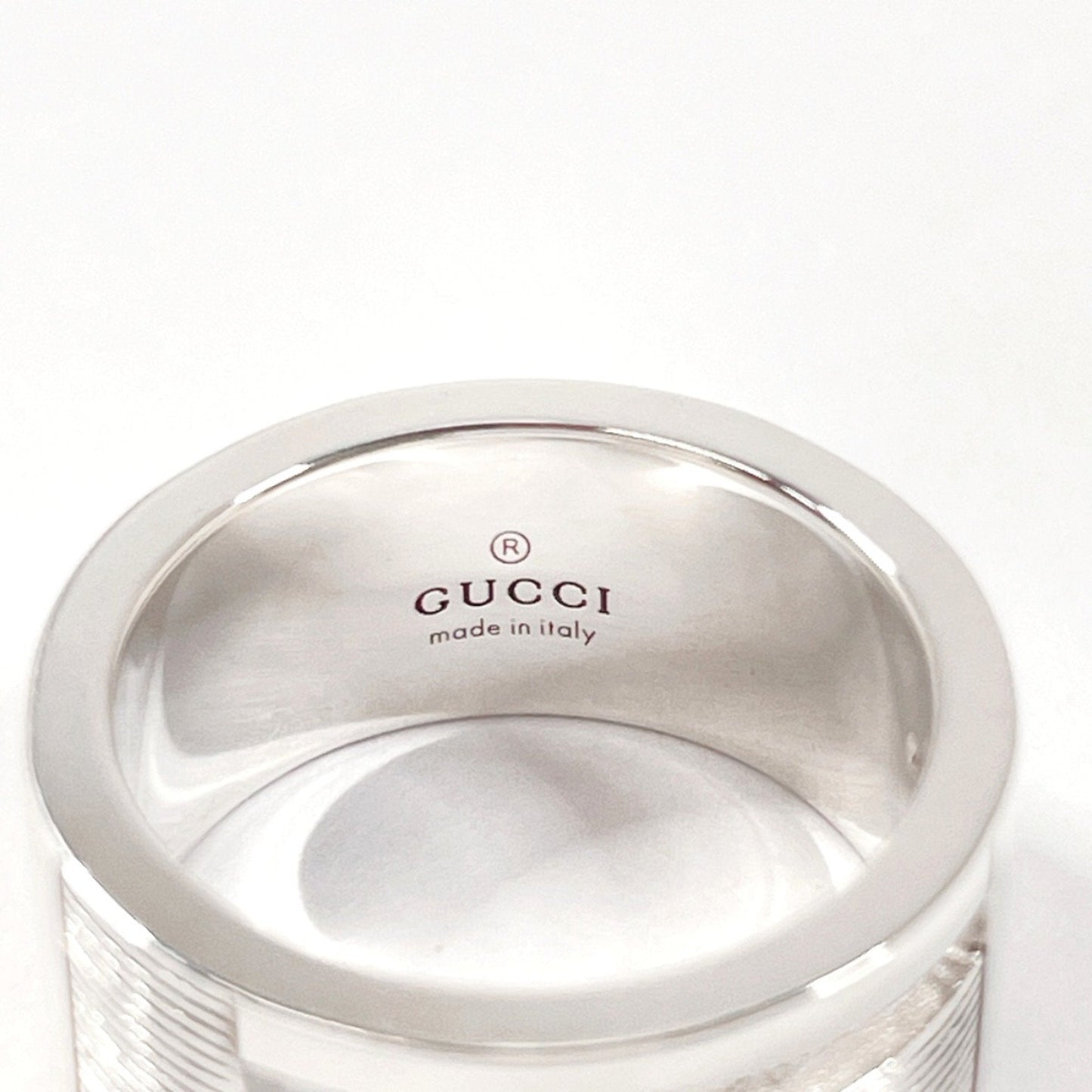 Gucci Silver Silver 925 Band Ring ( )