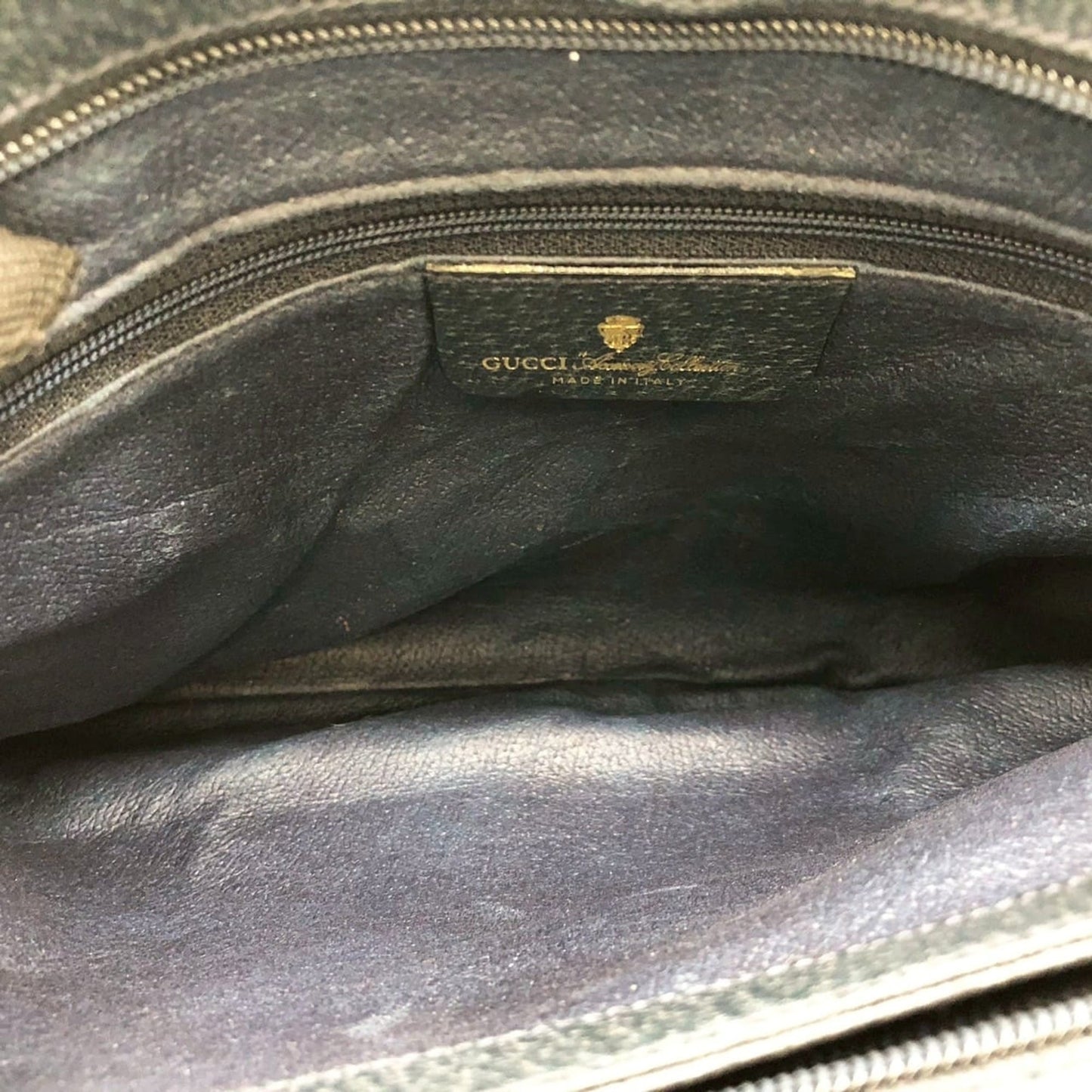 Gucci Navy Gg Supreme Handbag Shoulder Bag ( )