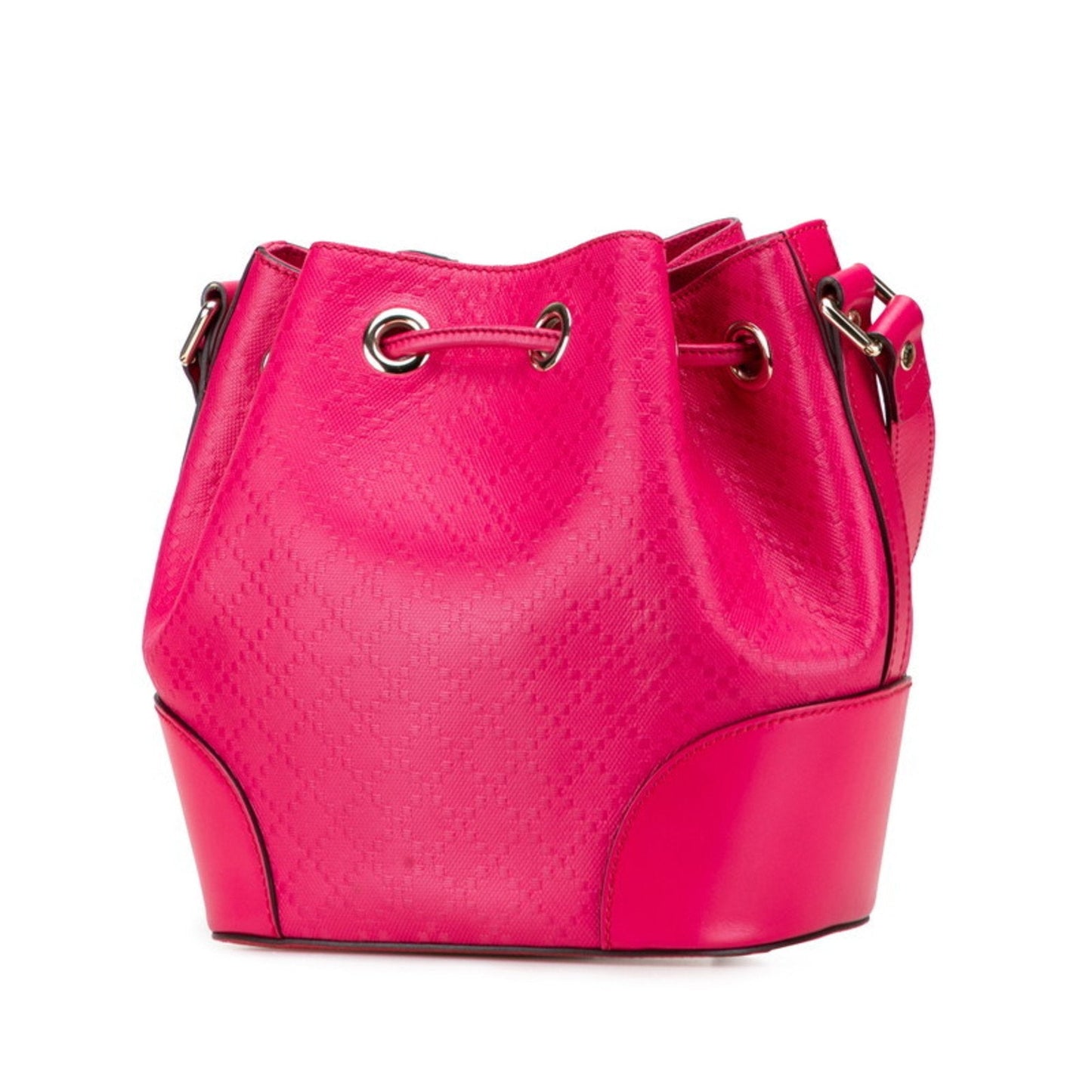 Gucci Diamante Pink Leather Shoulder Bag ( )