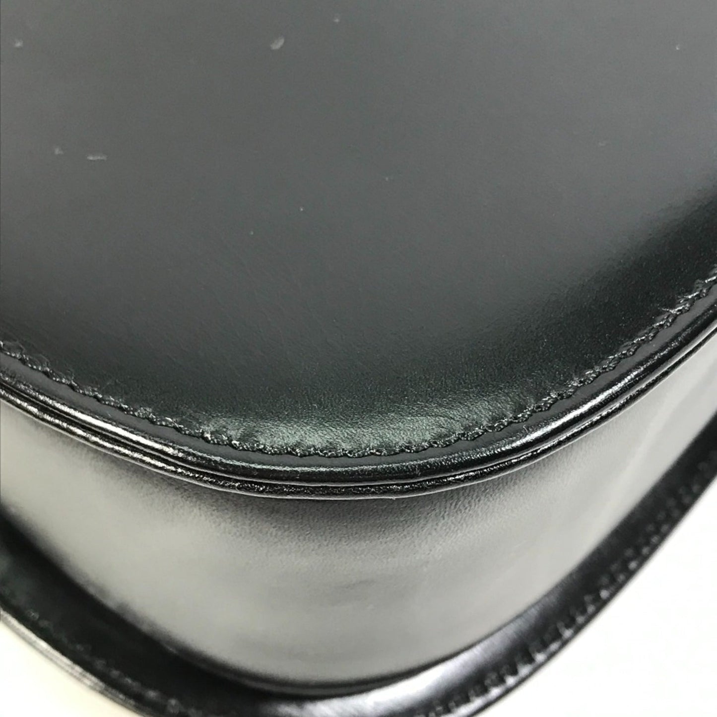 Gucci Black Leather Handbag ( )