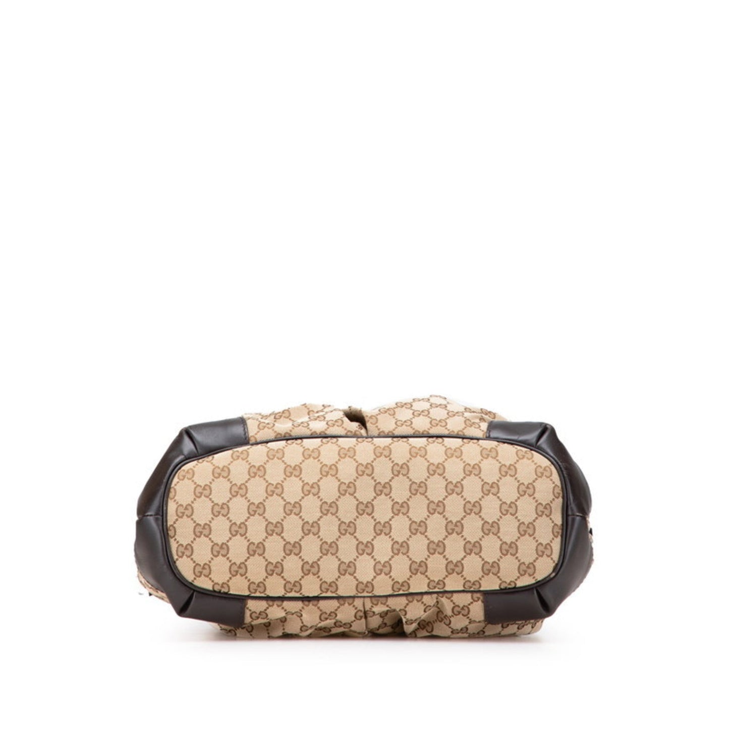 Gucci Gg Canvas Beige Brown Gg Canvas Shoulder Bag Tote Bag ( )