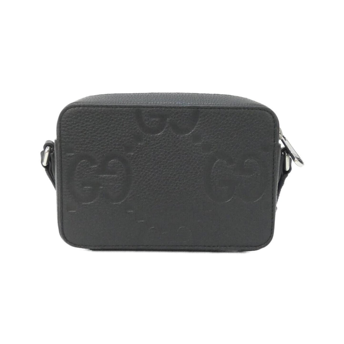 Gucci Black Gg Leather Shoulder Bag ( )