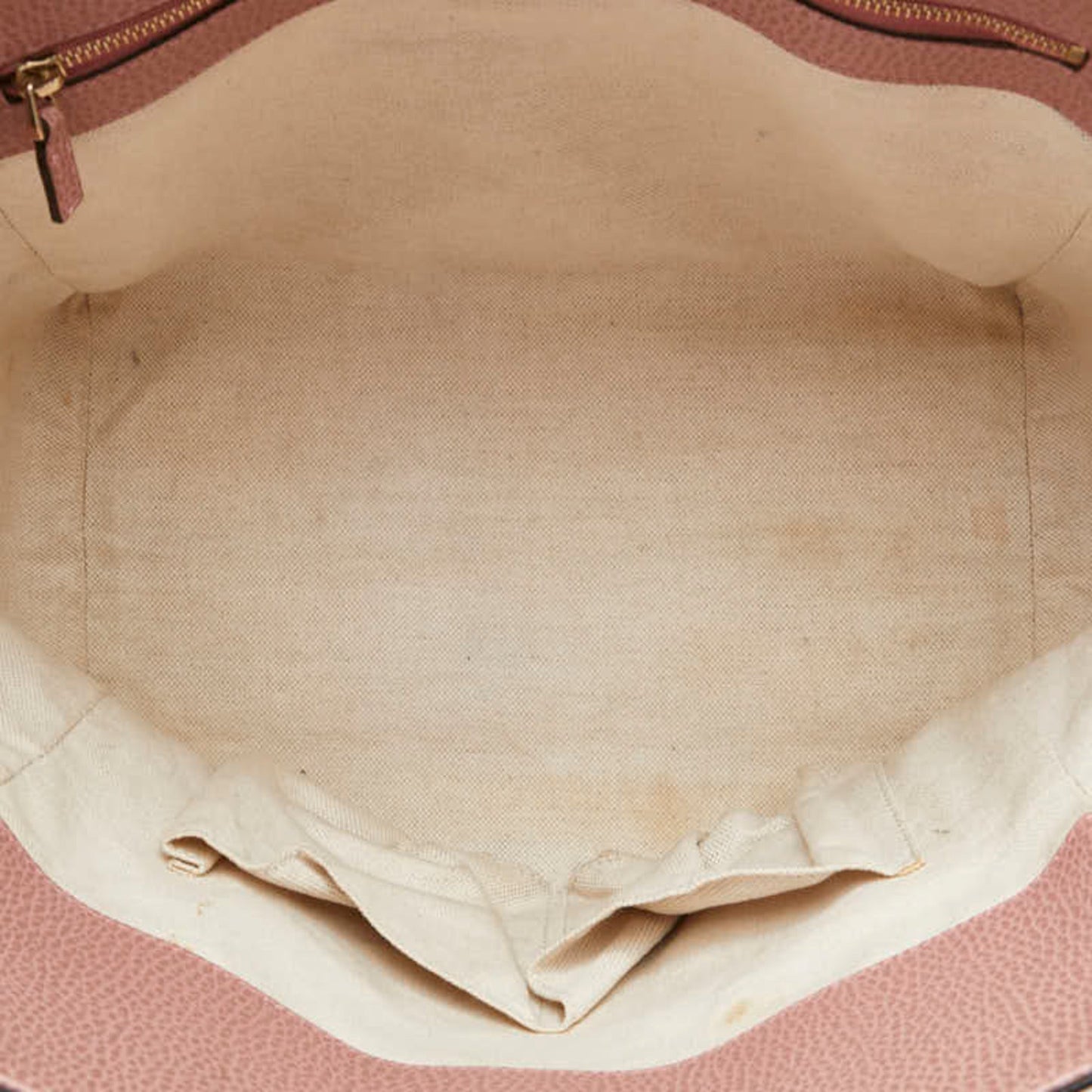 Gucci Pink Leather Shoulder Bag Tote Bag ( )