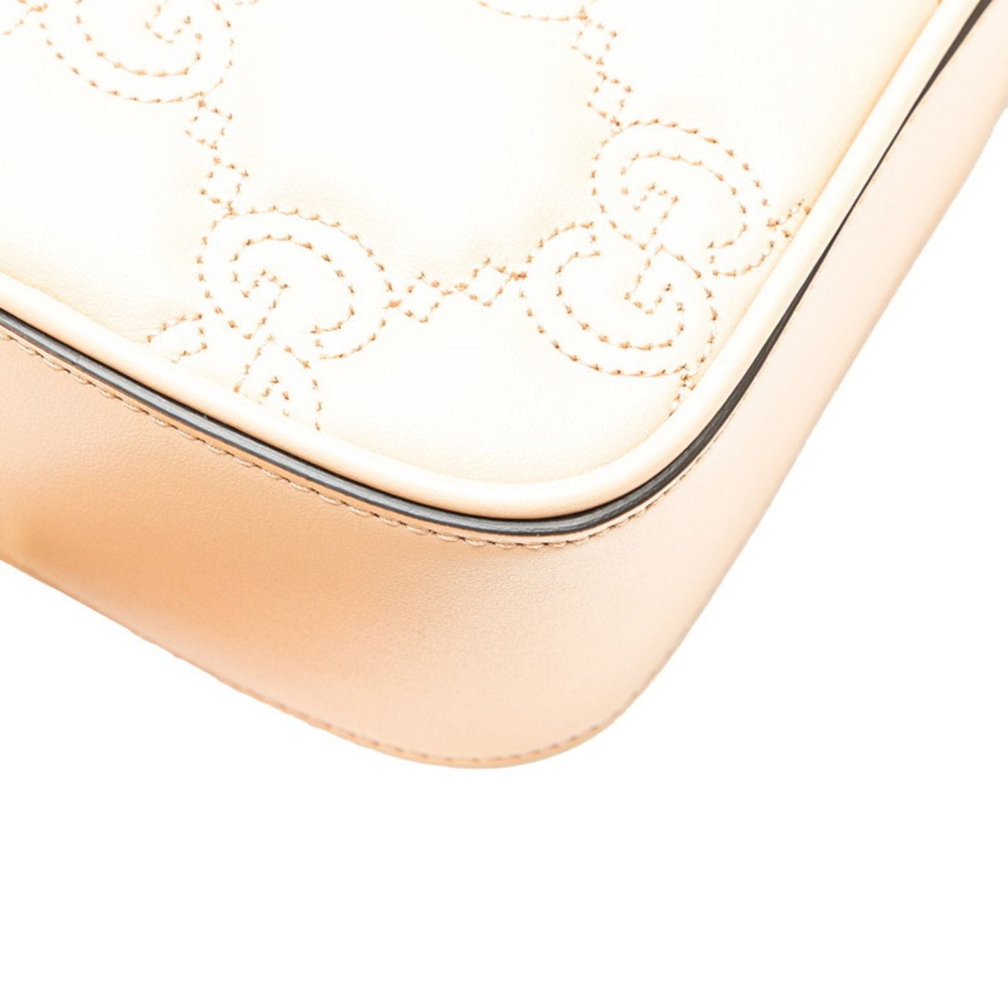 Gucci Beige Leather Shoulder Bag ( )