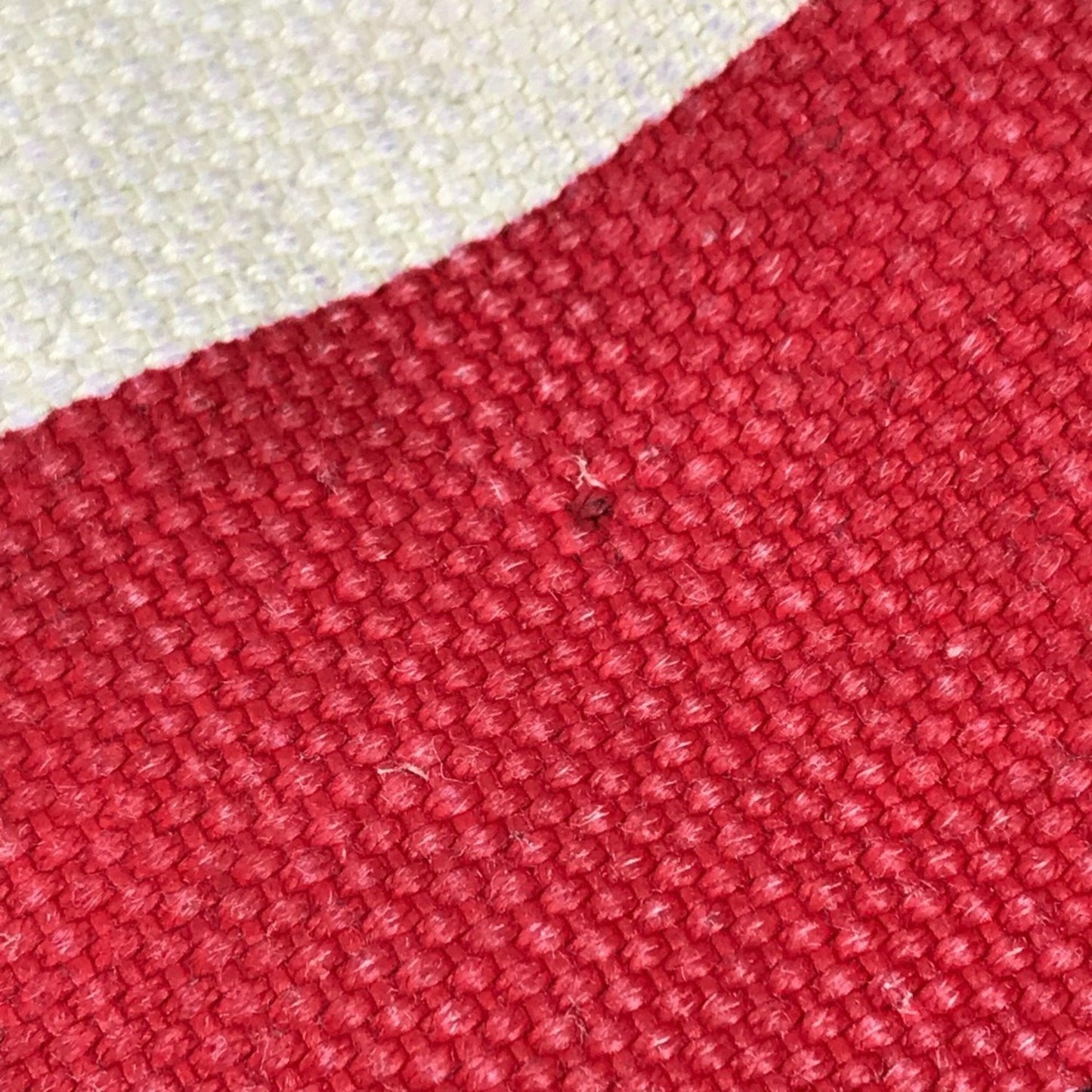 Gucci Navy Red Color White Leather Canvas Backpack Handbag Tote Bag ( )