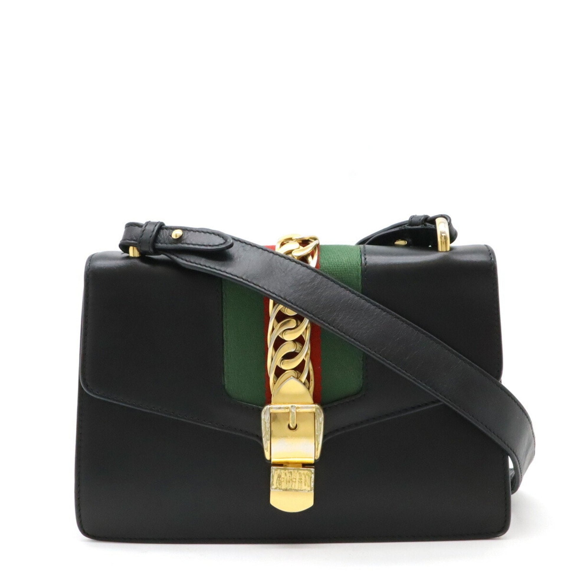Gucci Leather Shoulder Bag
