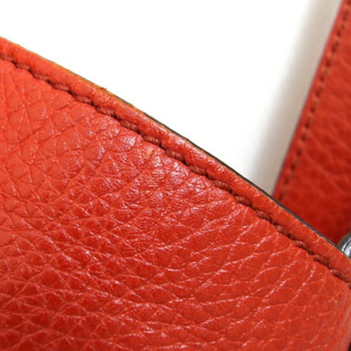 Gucci Soho Red Color Leather Tote Bag ( )