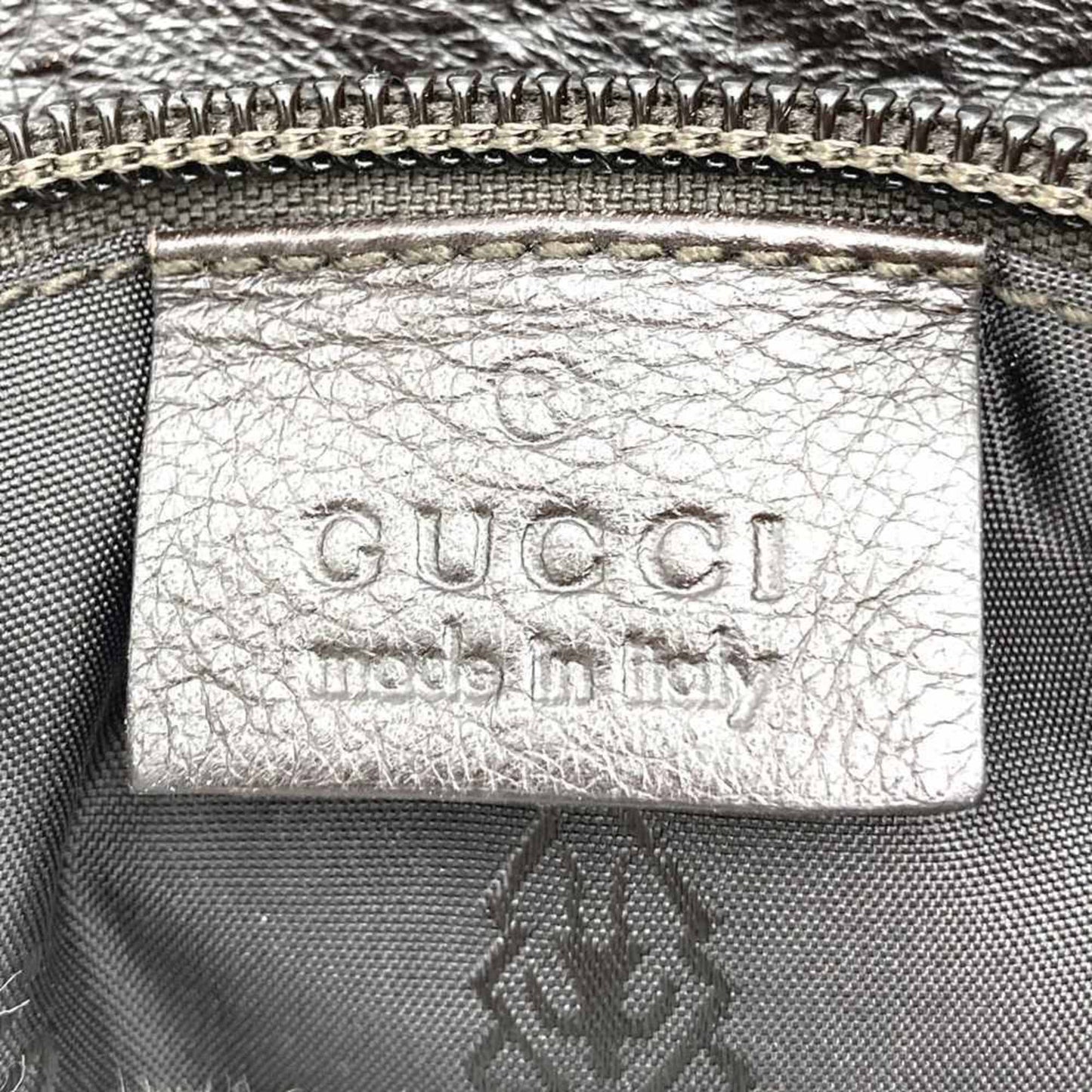 Gucci Brown Leather Shoulder Bag ( )