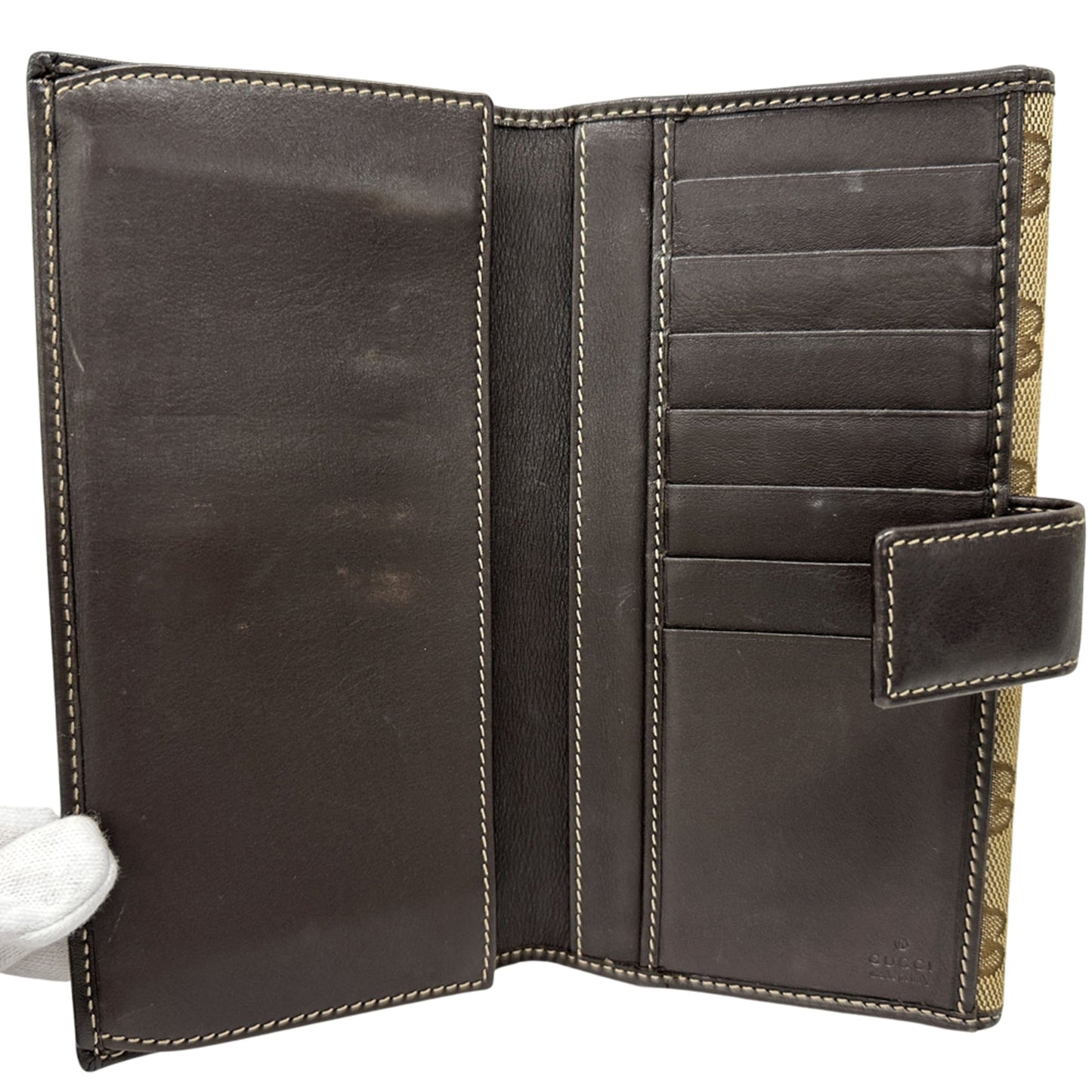 Gucci Brown Long Wallet (Bi-Fold) ( )
