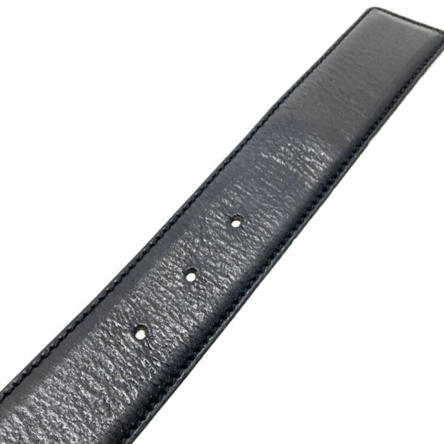 Gucci Black Gold Silver Standard Belt ( )