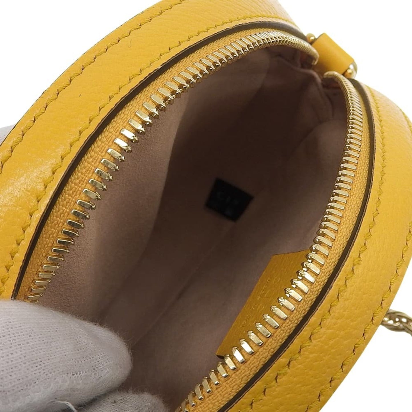 Gucci Gg Blooms Brown Multi-Color Yellow Pvc Leather Shoulder Bag ( )